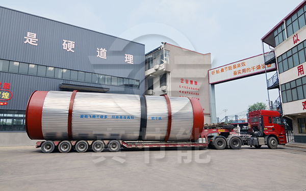 工業污泥干燥機發貨現場